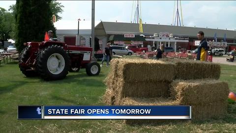 Wisconsin State Fair is ready for rainy opening