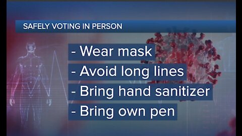 Voting safely during a pandemic