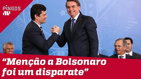 Moro classifica menção a Bolsonaro no caso Marielle como disparate