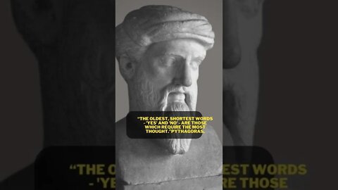 PYTHAGORAS QUOTES THAT CAM CHANGE YOUR LIFE. #shorts #quotes