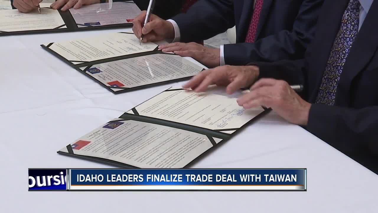 Idaho, Taiwan sign $576 million wheat deal; Gov. Little announces upcoming trade mission