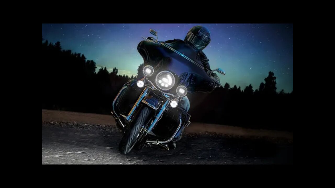 Installing motorcycle LED headlight and spotlights