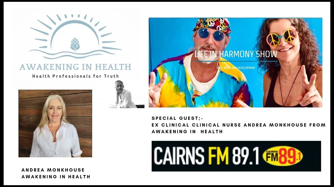 A discussion on Cairns 89.1 FM with Andrea from Awakening in Health