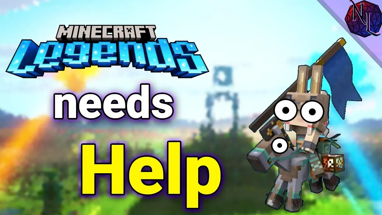Minecraft Legends ... it needs some help | Negative_thoughts