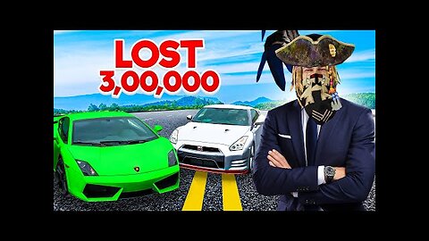 I LOST $300,000 DOLLARS IN CAR RACE