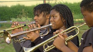 Riviera Beach marching band aims for crime-free community this season