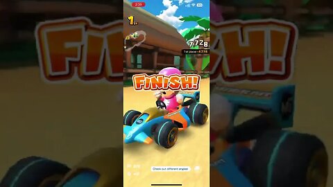 Mario Kart Tour - Toadette Mii Racing Suit Gameplay