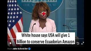 White House to give 1B to conserve Ecuadorian Amazon