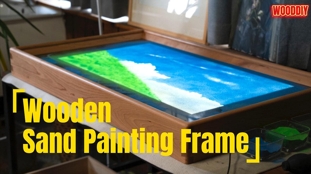 [WOODIY] Wooden Sand Painting Frame