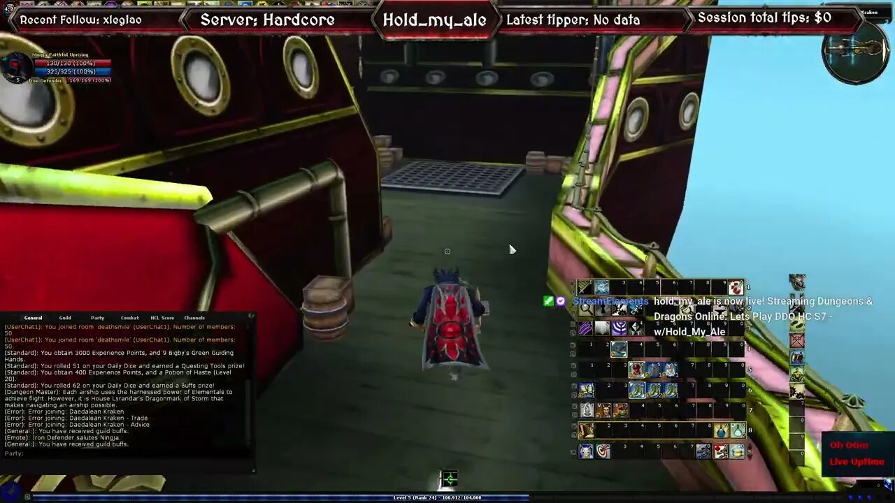 Lets Play DDO Hardcore Season 7 wHold My Ale 01 02 2023 1of13