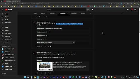 73% of people thinks that "The Great Kherson Offensive" will never happen... - DPA polling shows