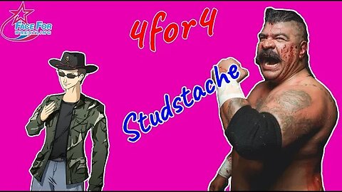 Waldo goes 4for4 with the best mustache in all of wrestling, Studstache!