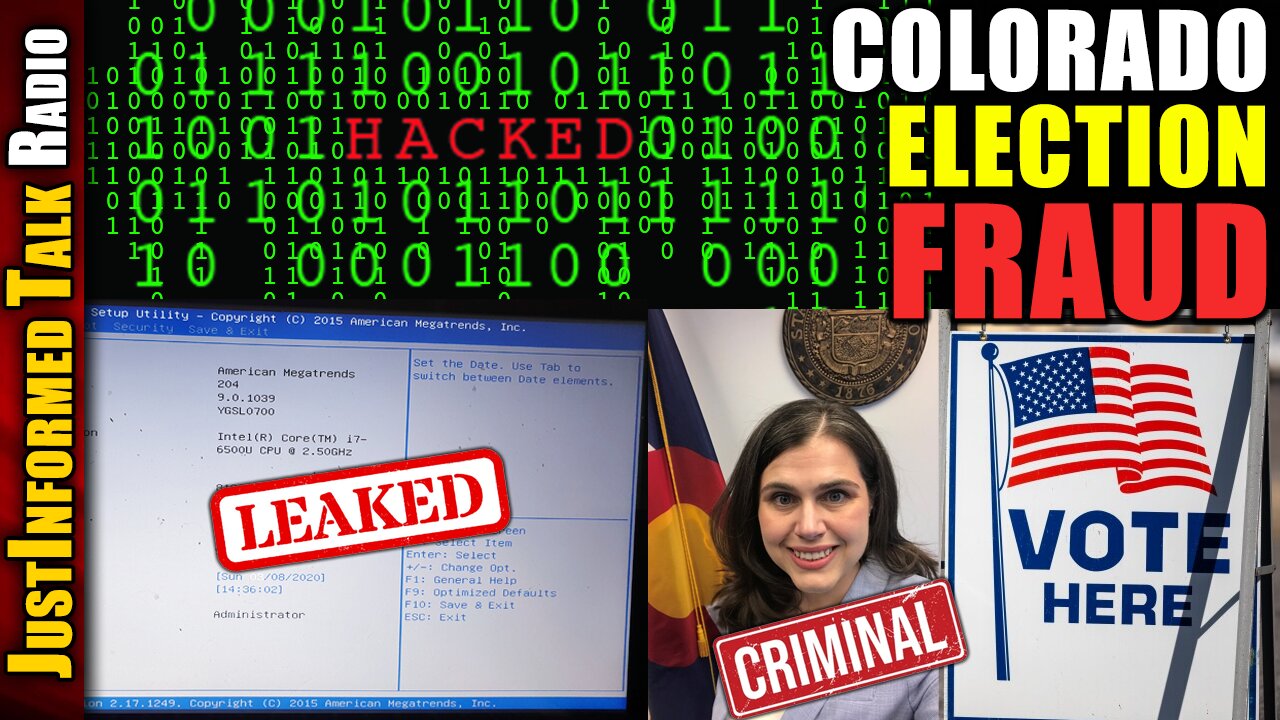 Colorado SOS Leaks 600 BIOS Passwords Compromising 63 of 64 CO Counties Ahead Of 2024 Election!