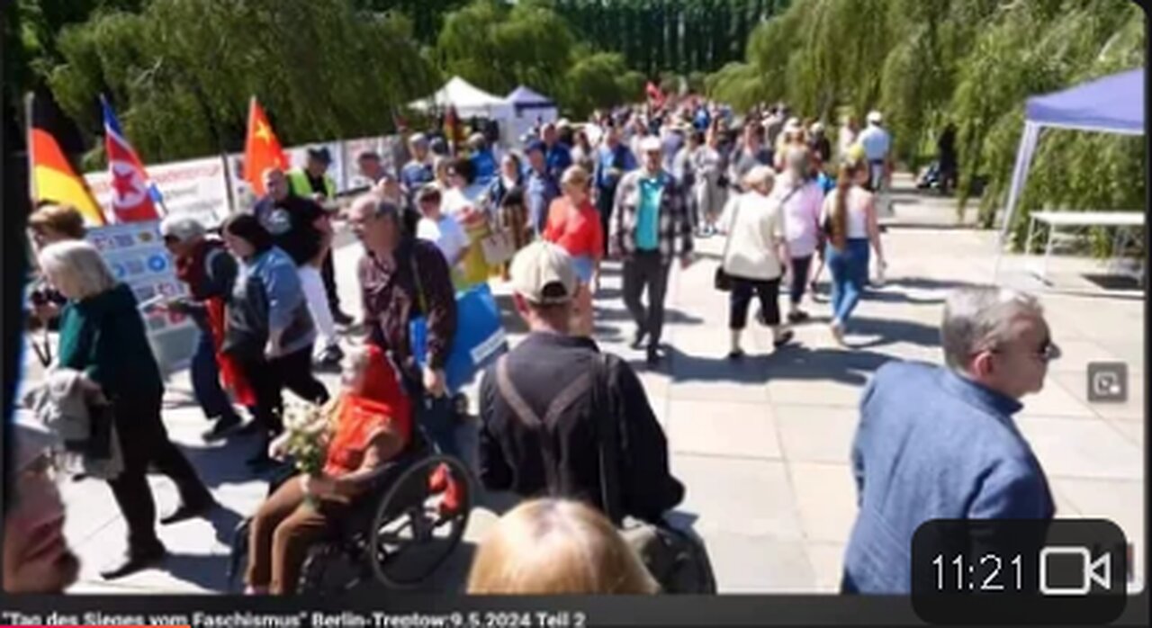 Russia & staatenlos.info am Tag des Sieges in Berlin-Treptow 9. Mai 2024! Danke an StB 52!