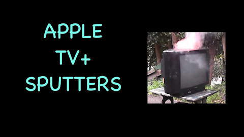 APPLE TV+ falters with subscriptions.