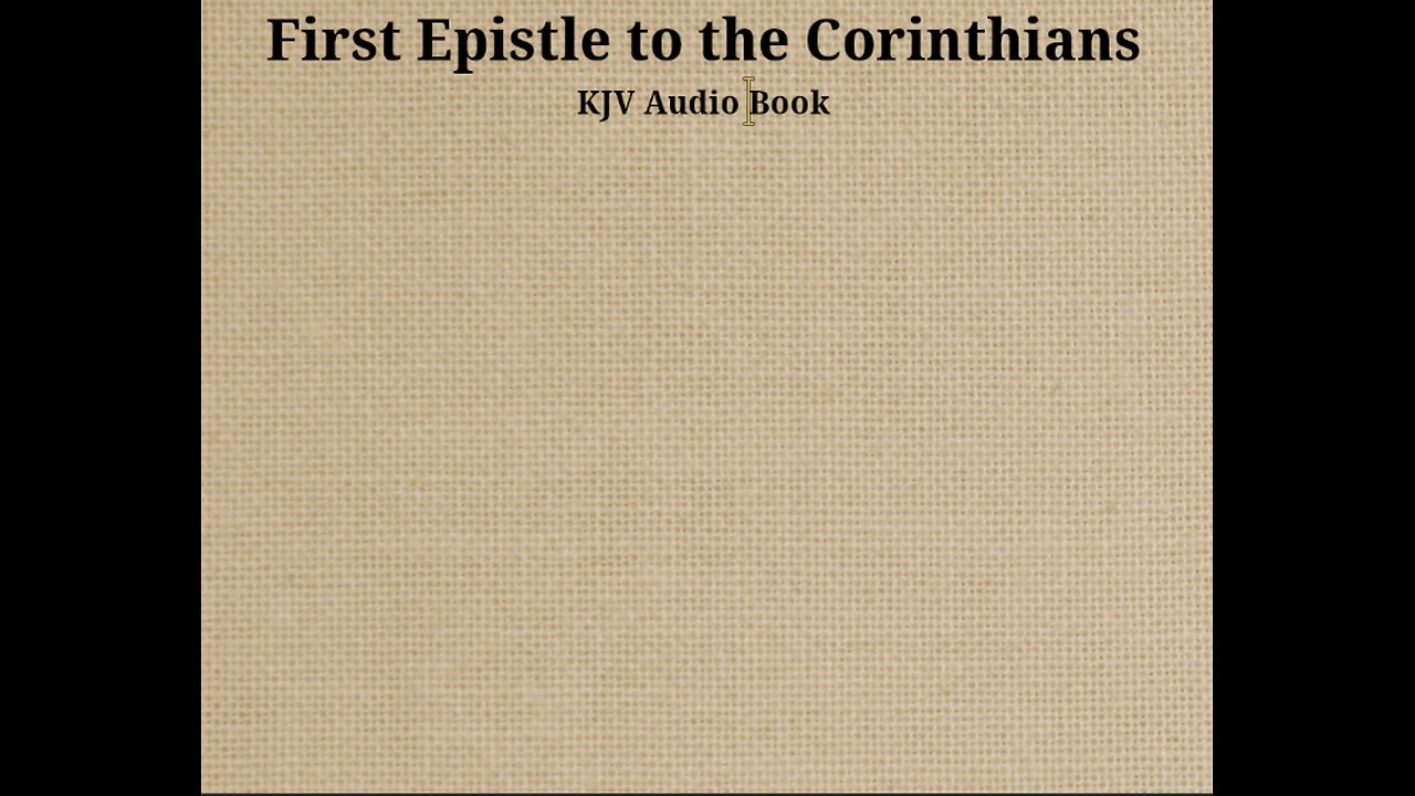 1 Corinthians - Ch 3 - KJV