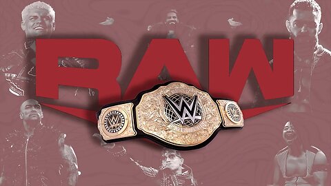 WWE Monday Night Raw WWE World Heavyweight Championship Tournament (The Actual Three Way Matches)