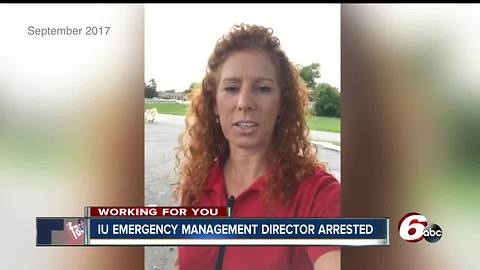 IU emergency management director arrested for OWI, accused of passing out behind wheel of car