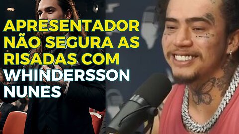 MOMENTO HILÁRIO WHINDERSSON NUNES FAZ O APRESENTADOR RIR #009 #cortes #podcast #flowpodcast