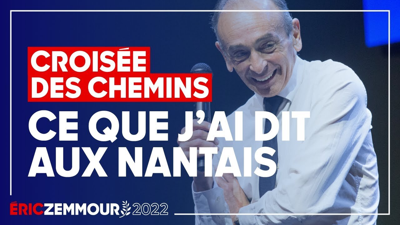 Eric Zemmour en conférence à Nantes