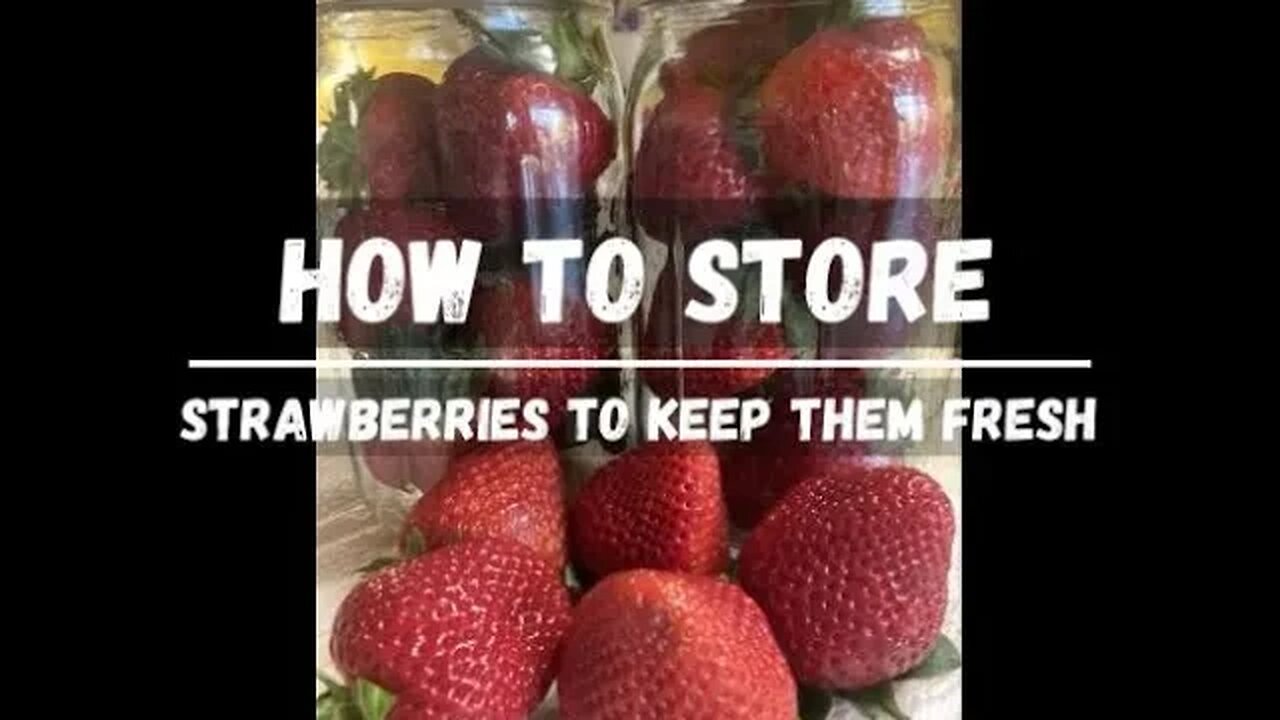 How to Store Strawberries #how #prepping #strawberry