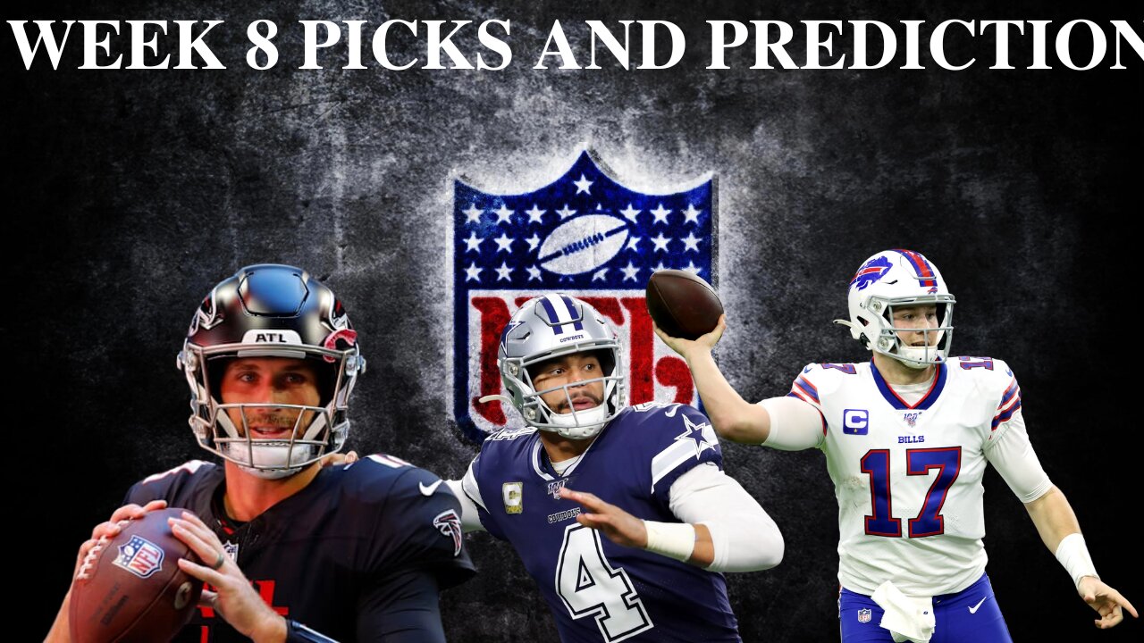 Win BIG with My WEEK 8 NFL Picks and Predictions