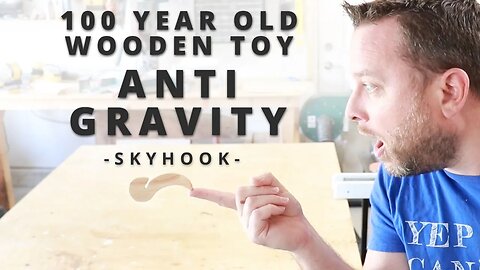 100 Year Old Anti-Gravity Hook | Woodworking Project