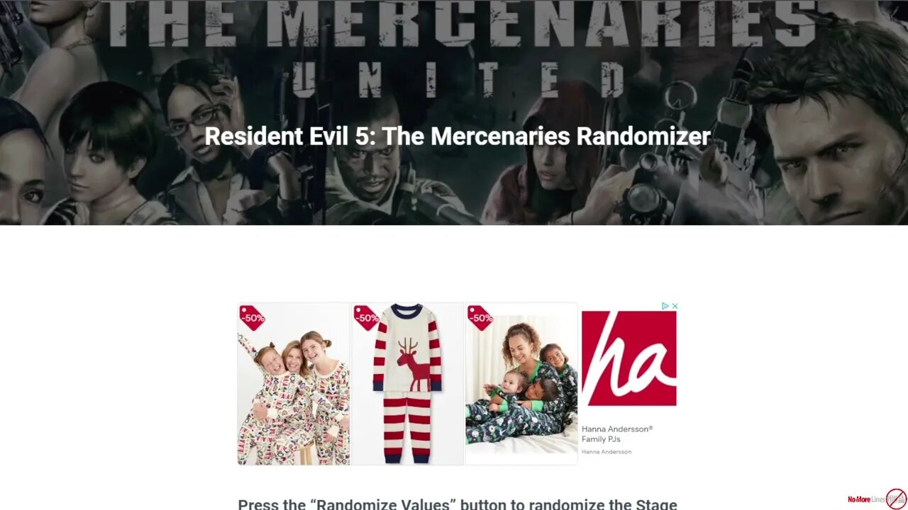 Resident Evil 5: The Mercenaries Randomizer