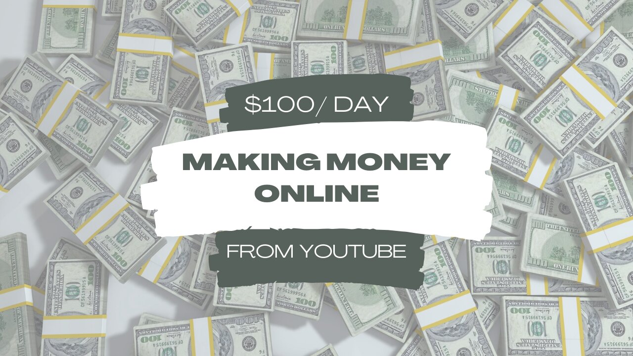 How to make $100 per day On Youtube