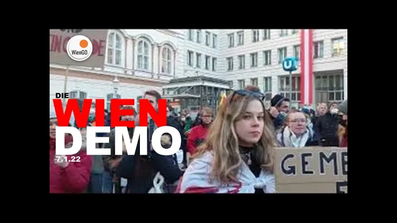 WienGo WIEN DEMO +++DEMO 7.1.22(3)+++ StudentenStehenAuf+++