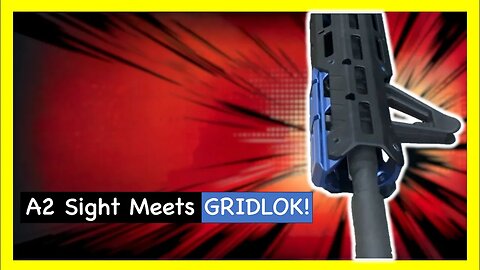 A2 to Freefloat handguard: Strike Industries Gridlok AR15 Upgrade!