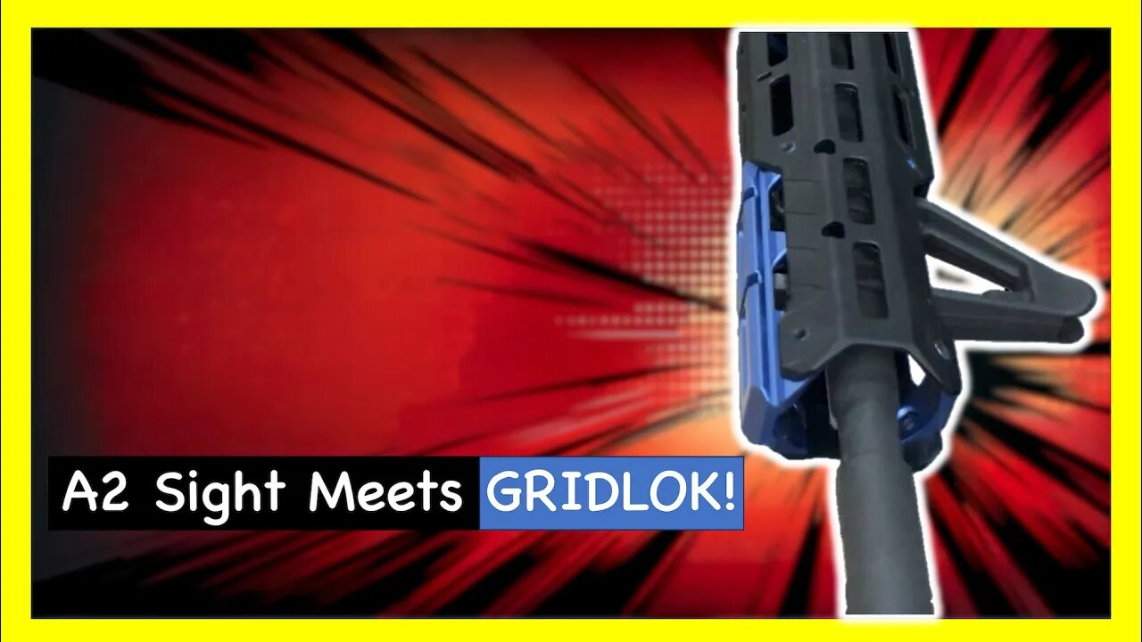 A2 to Freefloat handguard: Strike Industries Gridlok AR15 Upgrade!