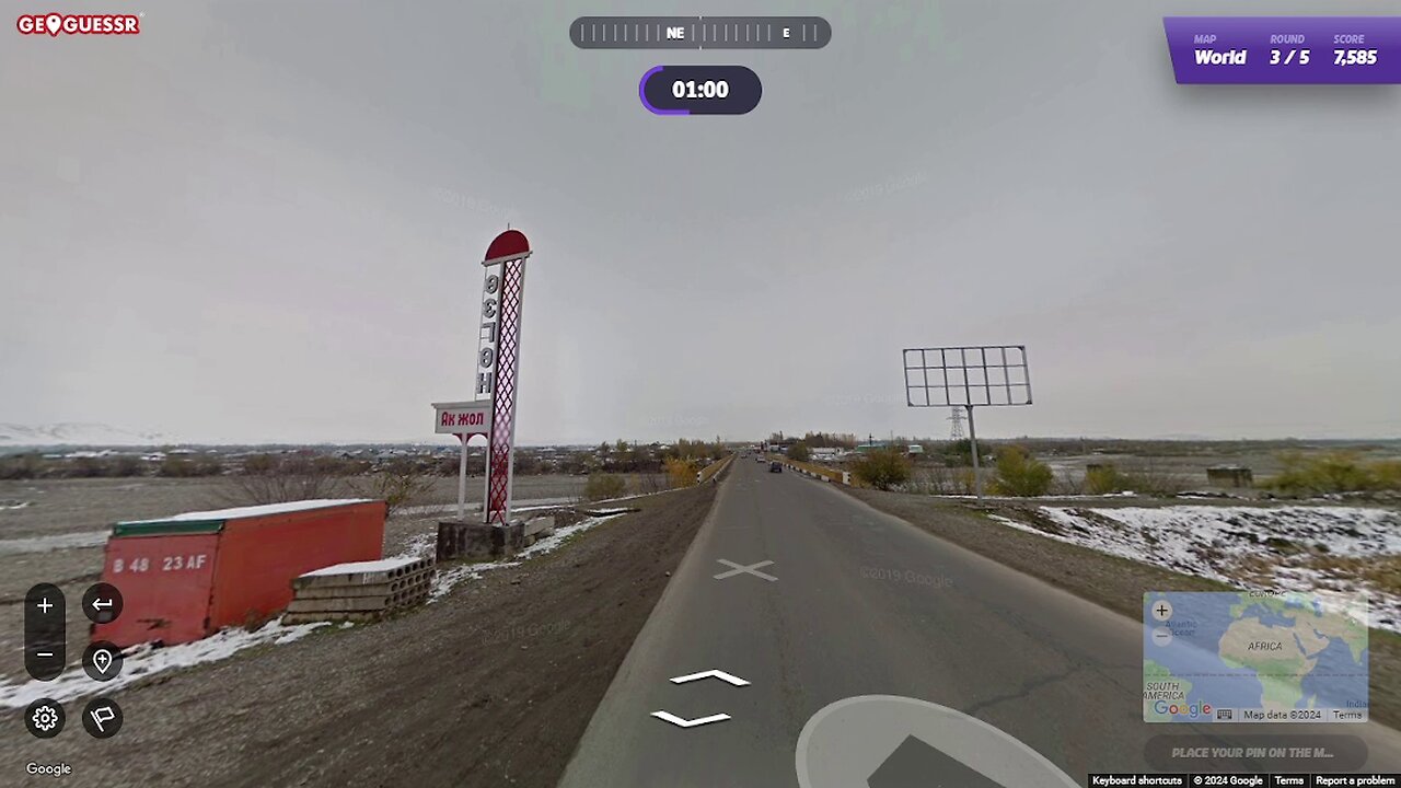 GeoGuessr : Daily Challenge, November 7, 2024