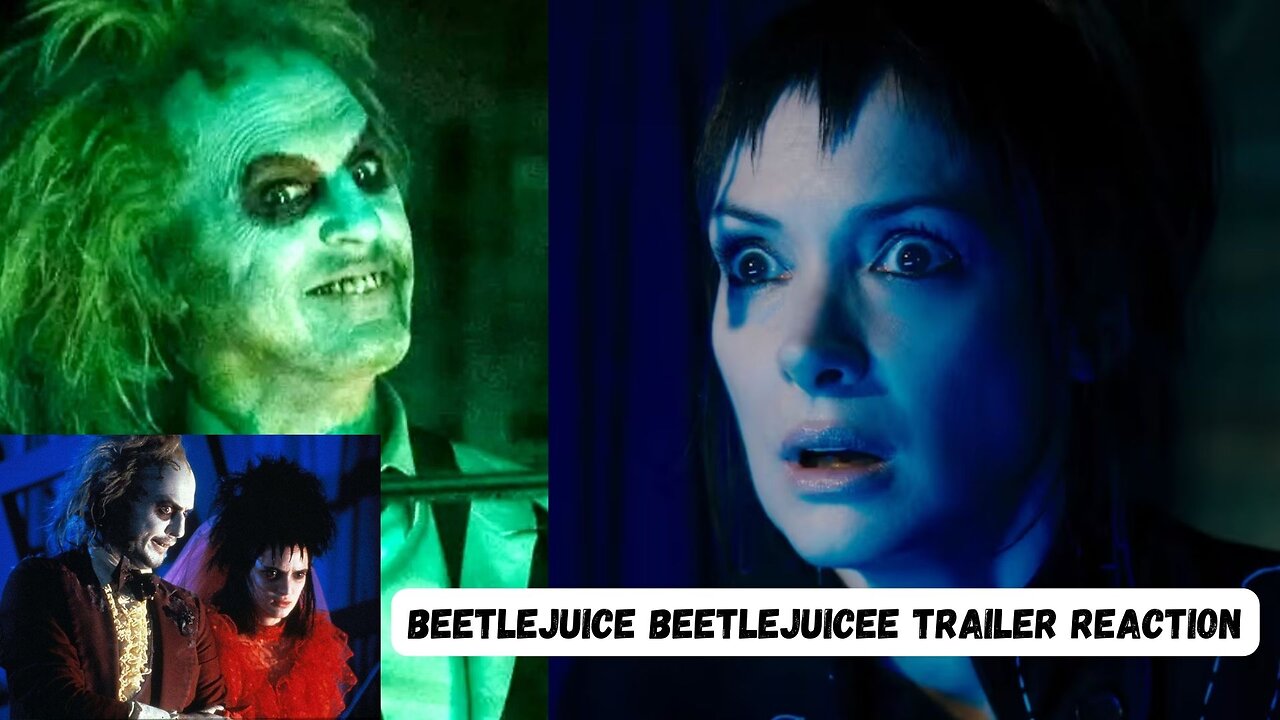 Beetlejuice Beetlejuice Teaser - Reaction