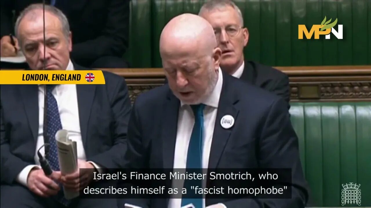 British MP calls for ban on goods from illegal Israeli settlements in Parliament