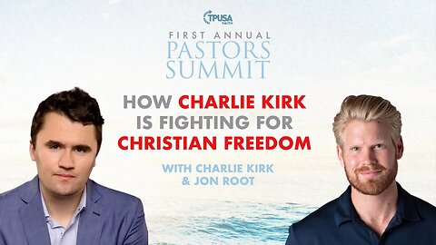 How Charlie Kirk is Fighting For Christian Freedom | @RealCharlieKirk & @jonroot