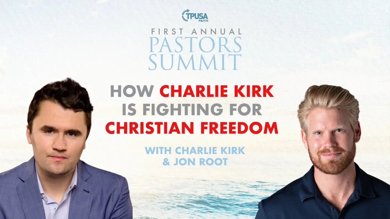 How Charlie Kirk is Fighting For Christian Freedom | @RealCharlieKirk & @jonroot