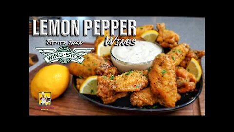 Easy Lemon Pepper Wings Recipe | Wingstop Copycat