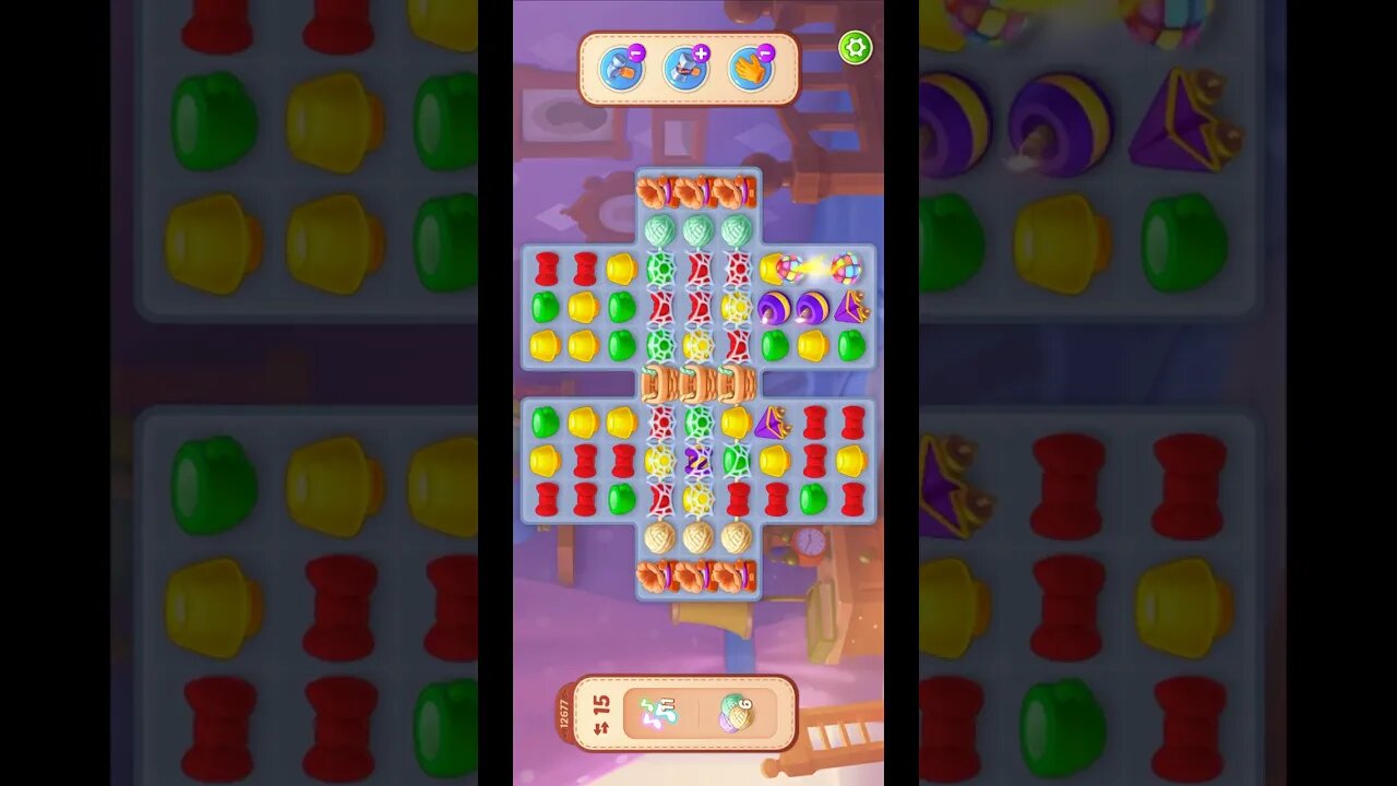 Shorts Playrix Homescapes Gameplay Walkthrough Level 12677-010