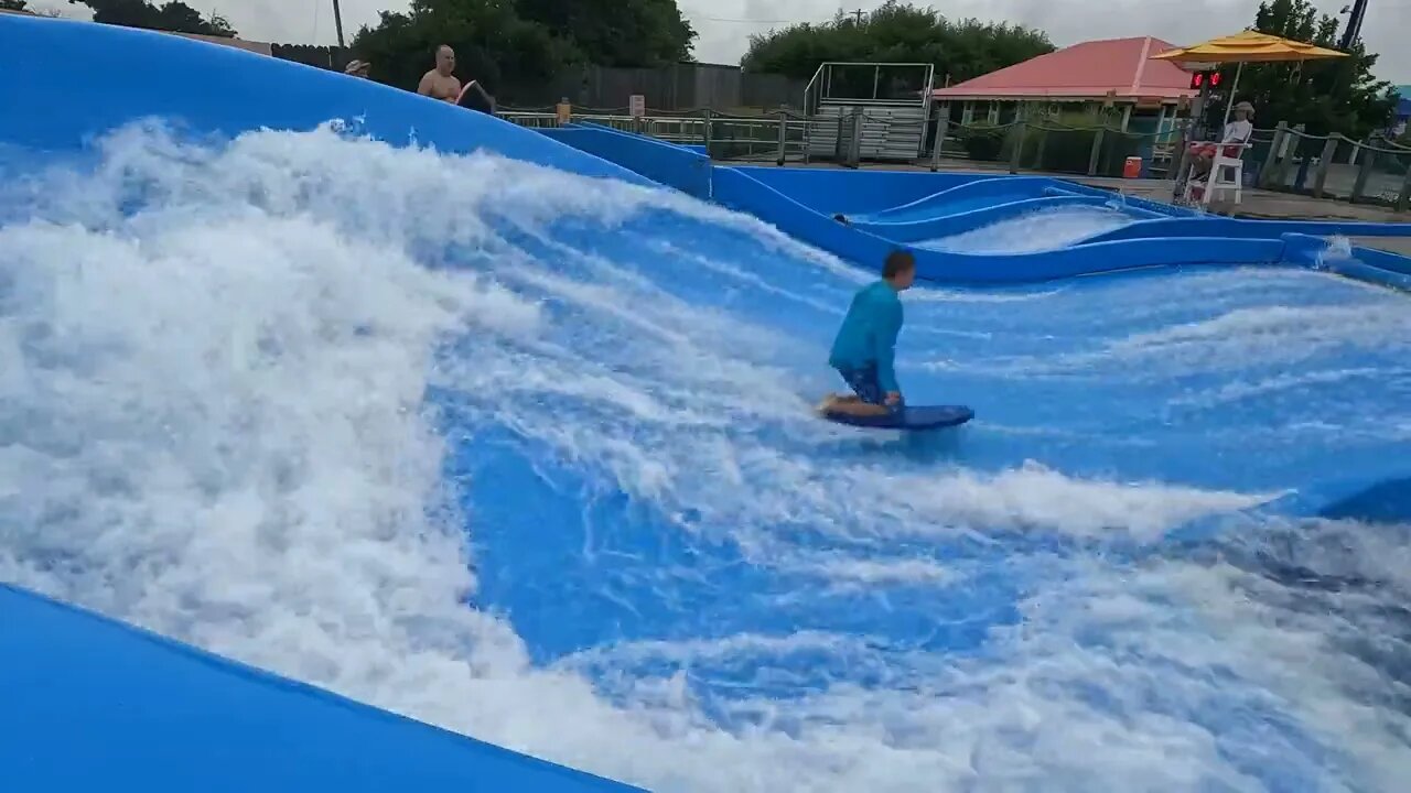 flowrider - Ben - 6 at Soak City, Kings Island