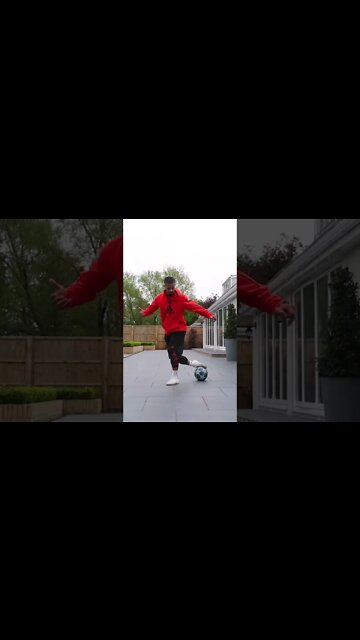 DANCING WITH A FOOTBALL ⚽️✨🤪 | Jeremy Lynch #Shorts