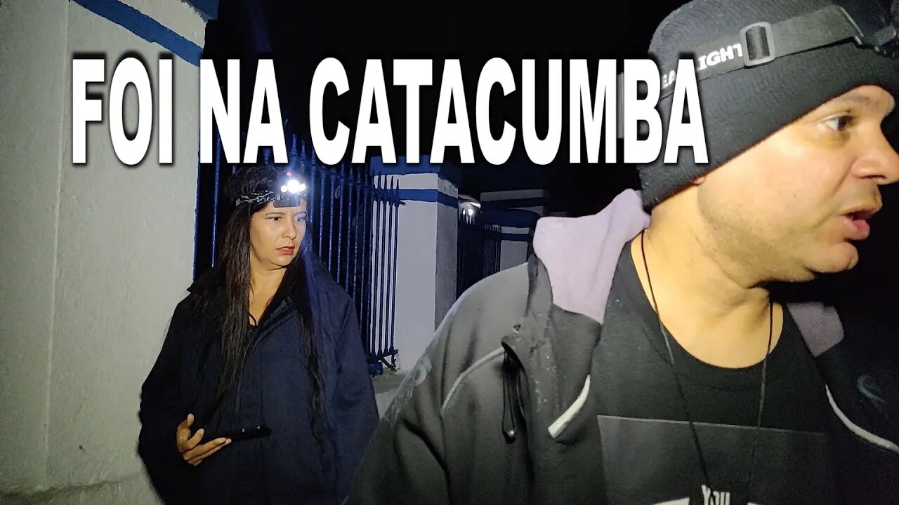 BATIDA DENTRO DA CATACUMBA, O MORTO SE DEBATEU?