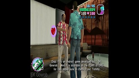 Tommy Got His Lost Money Back From Diaz in GTA Vice City