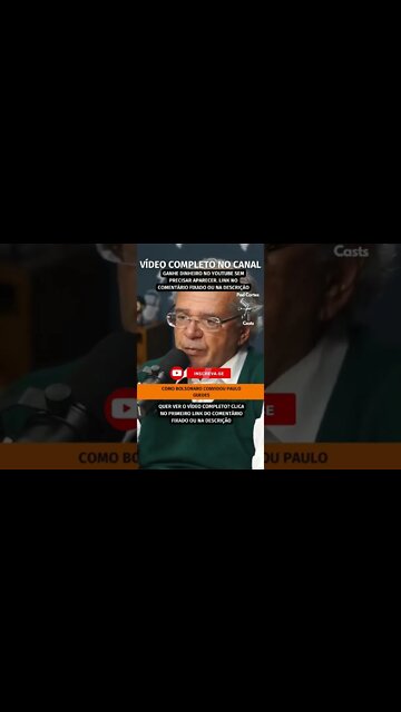 CONVITE DO BOLSONARO #shorts #pauloguedes #bolsonaro #ministros #economia #flowpodcast #igor3k