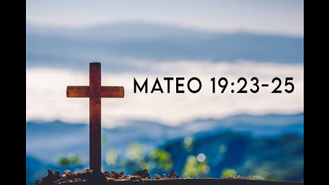 Mateo 19:23-25