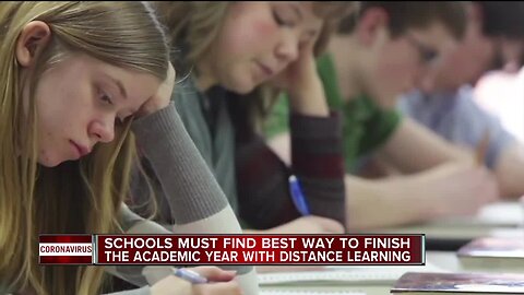 Schools must find best way to finish the academic year with distance learning.