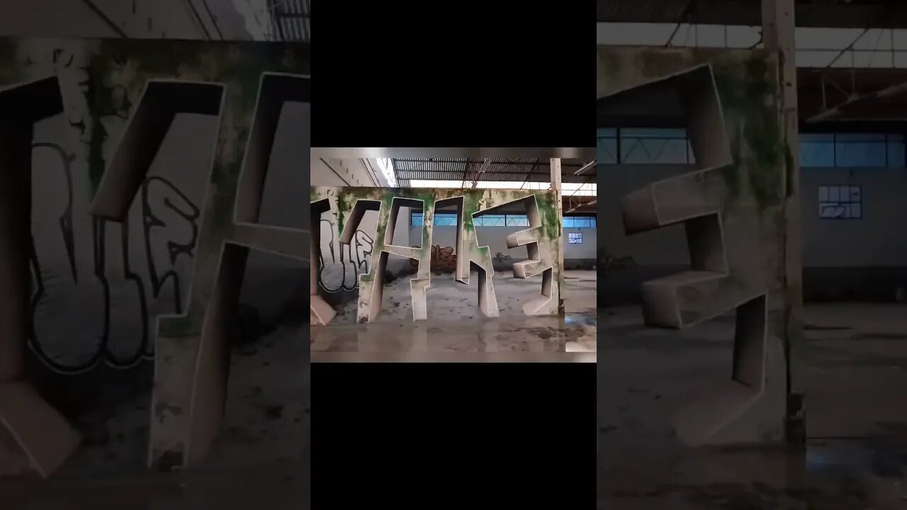 INCREDIBLE CAMOUFLAGE GRAFFITI PIECE 😨 #graffiti #graffitiart #shorts