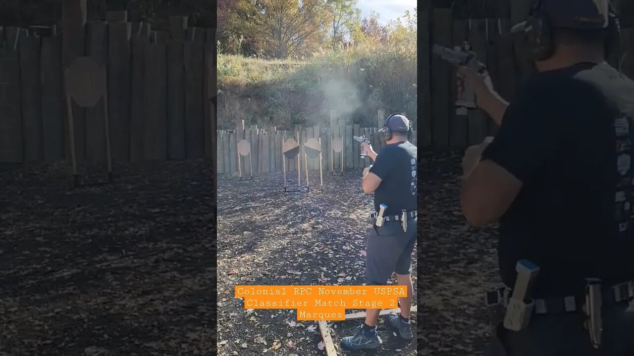 Colonial RPC November USPSA Classifier Match Stage 2 Marquez #uspsa #unloadshowclear