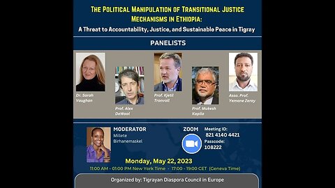 The Political Manipulation of Transitional Justice Mechanisms in Ethiopia - TMH | 05-23-23