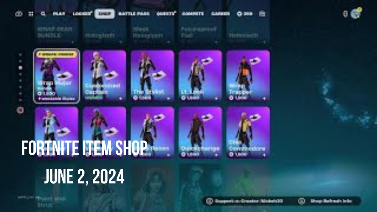Fortnite Item Shop|June 2, 2024
